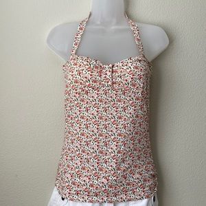 Junior’s Floral Halter Top